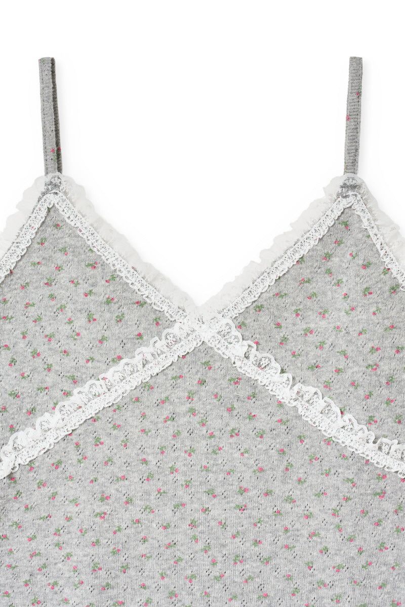 fl lace top (grey)