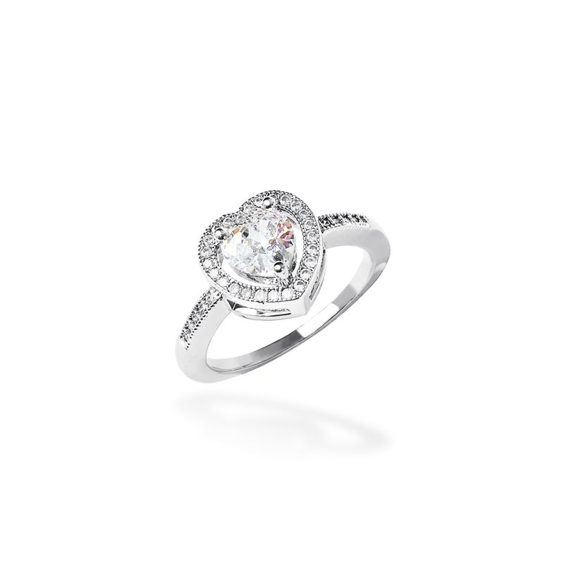 MACIER(マシール)の「Heart Solitaire Ring(Accessories)」