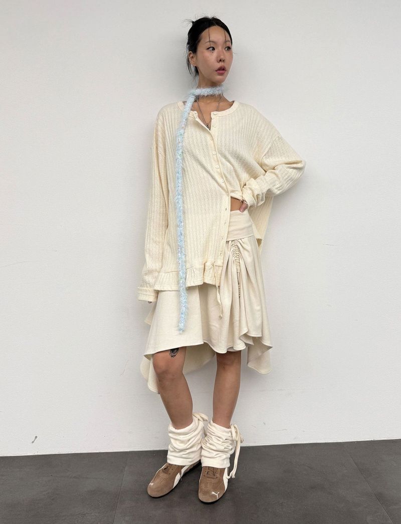 WARMER SKIRT IN CREAM