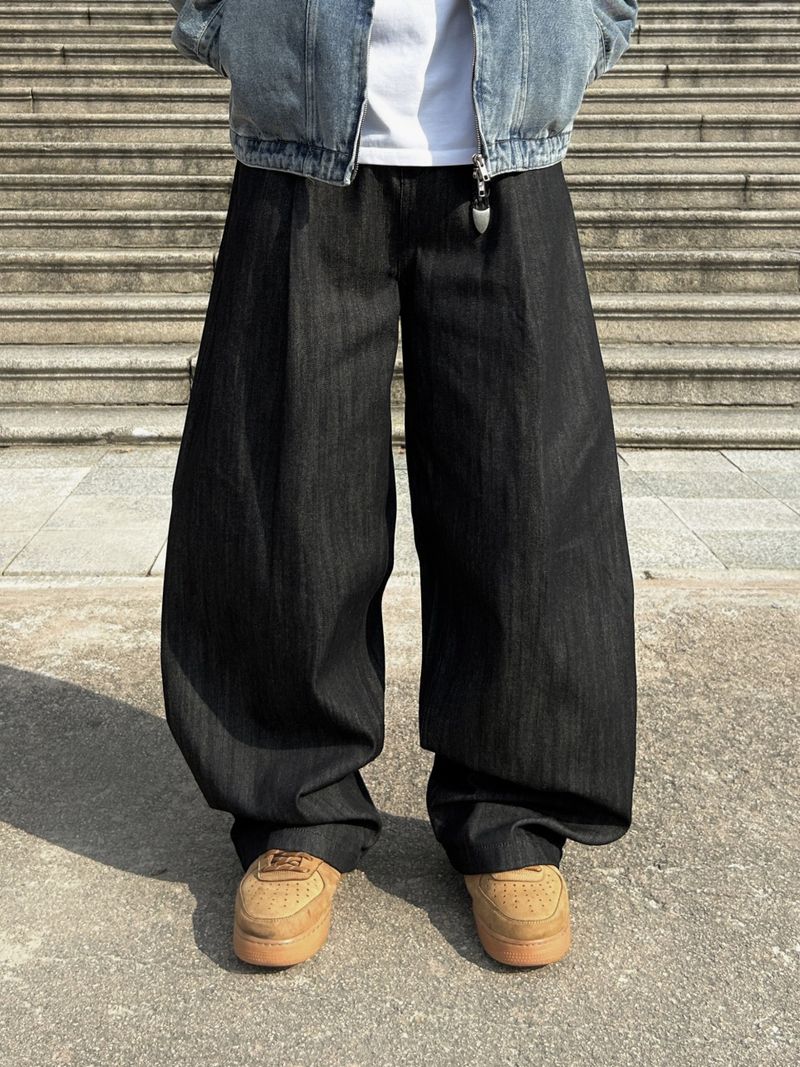 ONEPICK CLOTHES(ワンピッククローズ)の「DEVIVE DEEP ONE TUCK WIDE DENIM(Pants)」