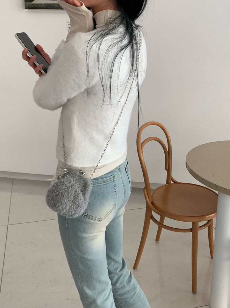 a rabbit bag_grey