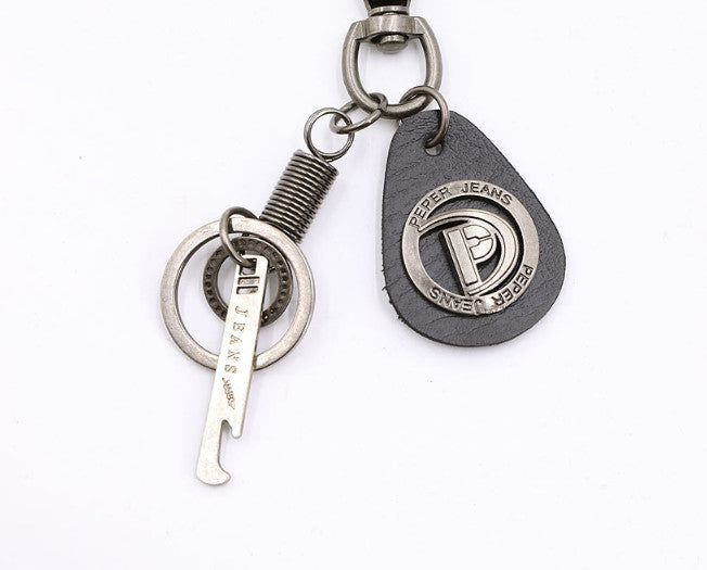 No.0901 P leather keyring