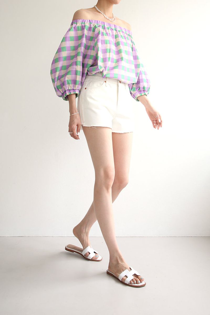 MILK SHORT DENIM