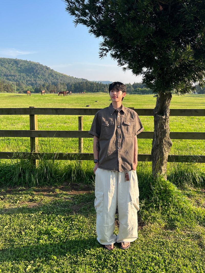 Cold-Washed Cargo Pants (6 Colors)