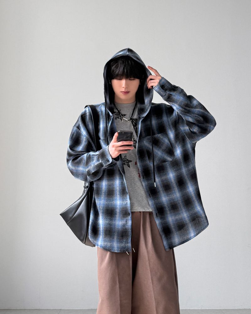 Crown Check Hood Shirts
