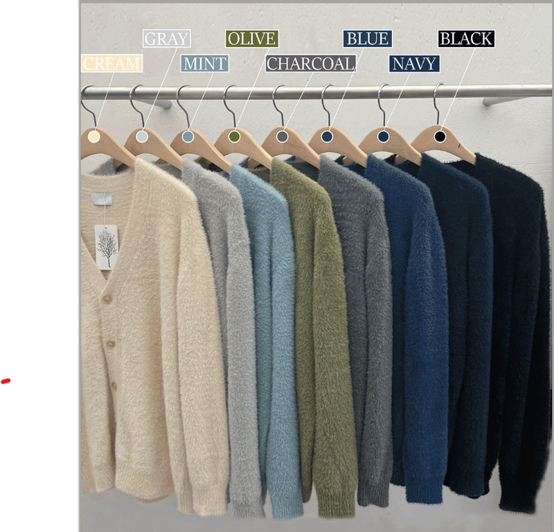 london mohair cardigan