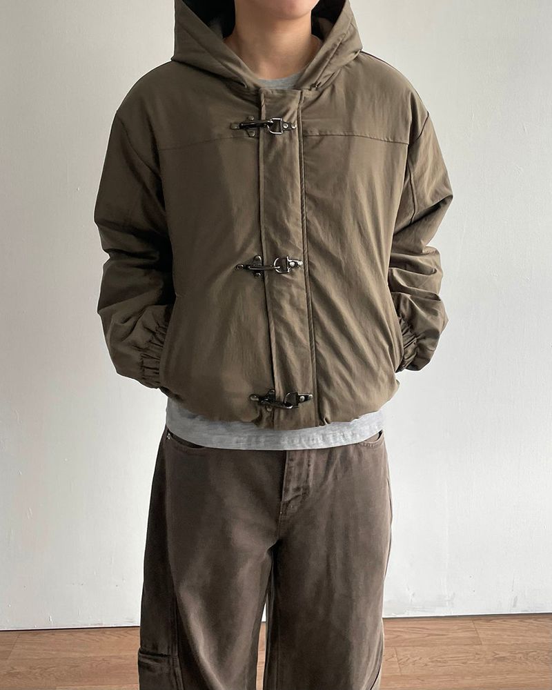 IDF（アイディーエフ）の「Fireman Buckle Hooded Jumper（Jackets/Outerwear）」