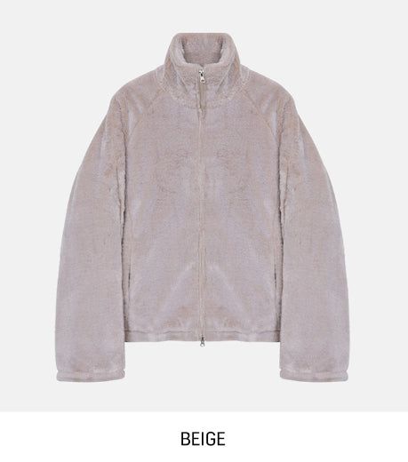Milky Two Way Soft Fur Jacket