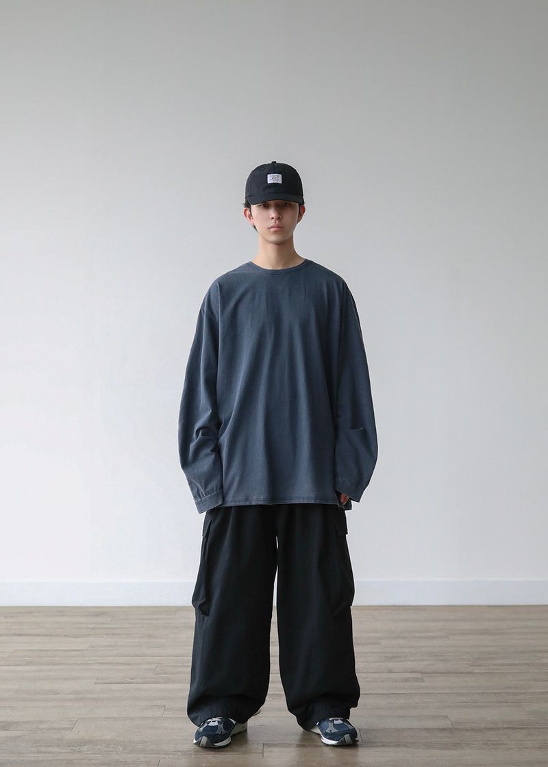NA 3D CARGO COTTON PANTS