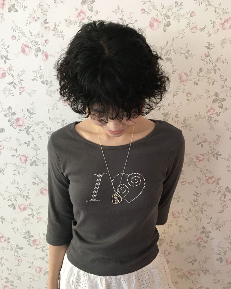 [925SILVER] MOOD LOOP HEART NECKLACE