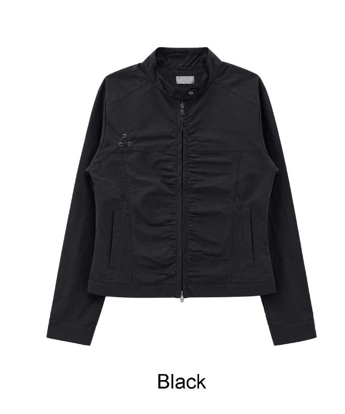 Epin Eyelet Crop Jacket
