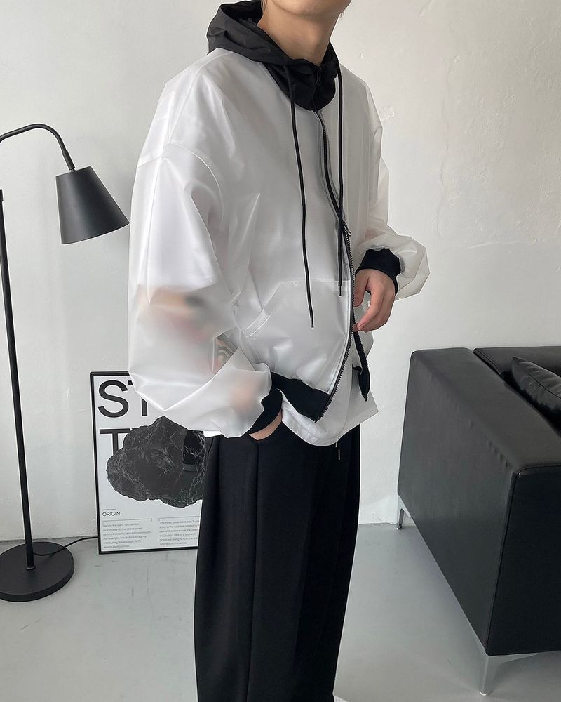 OWN Plastic Mix Zip-Up (2 colors)