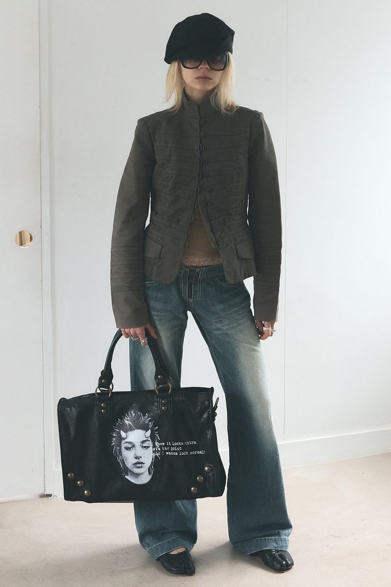 Defy Leather Bag Large