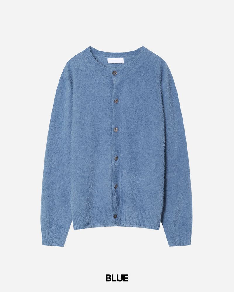 Pilling Angora Knit Cardigan