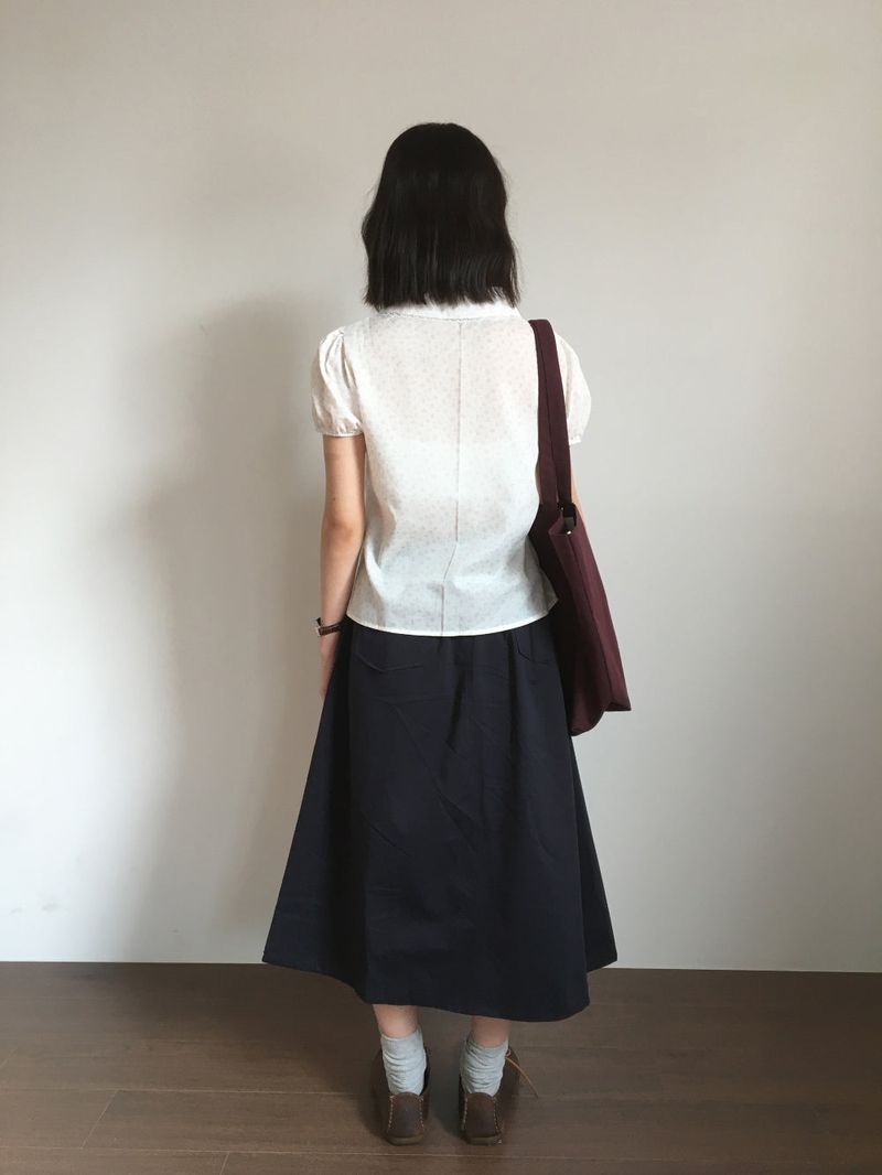 Para string long skirt (2color)