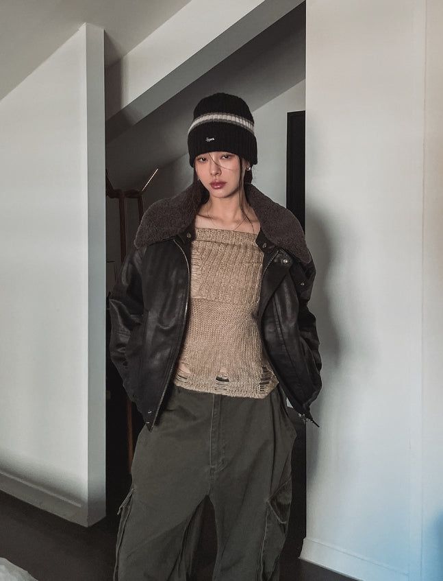 ULAN（ユレン）の「Lowcan Crack Short Mustang（Jackets/Outerwear）」