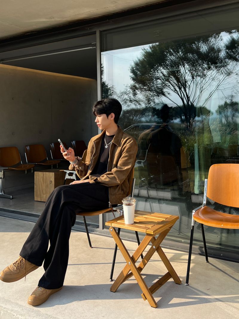 Fidel Seam Suede Jacket (3 colors)