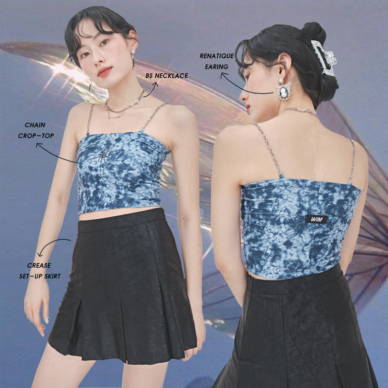 CHAIN CROP-TOP
