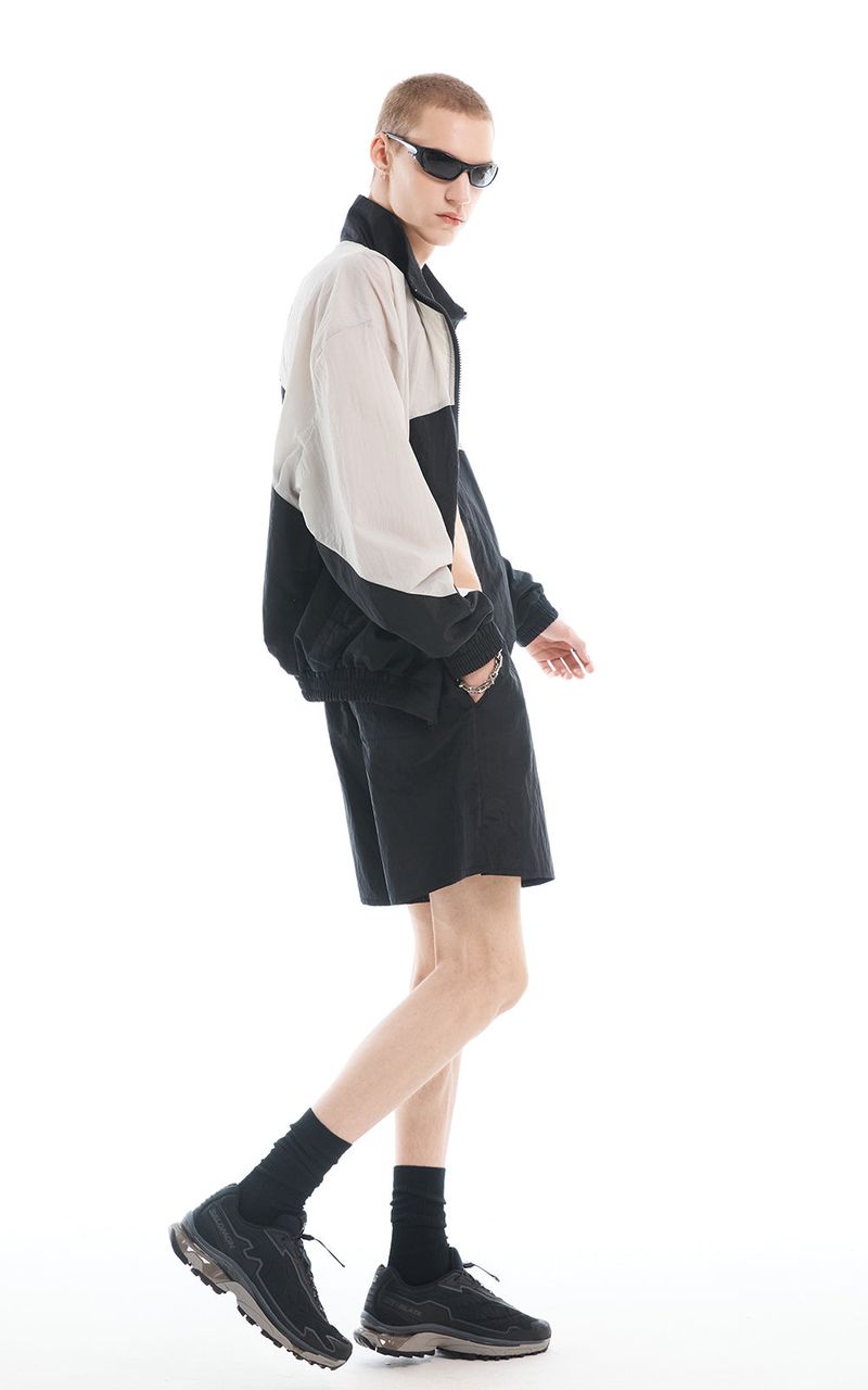 LOGO BAND SHORTS_BLACK