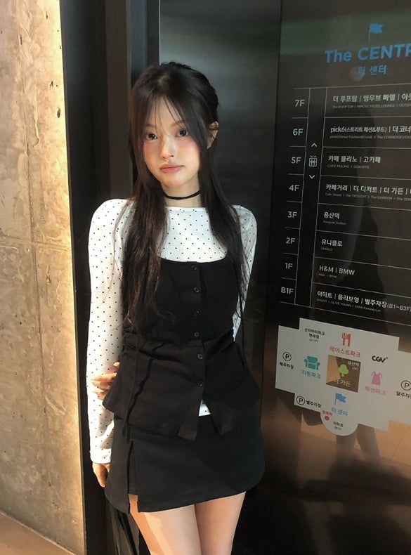 anyonemore（エニーワンモアー）の「トアドットホルターネックボートネック長袖Tシャツ（トップス）」
