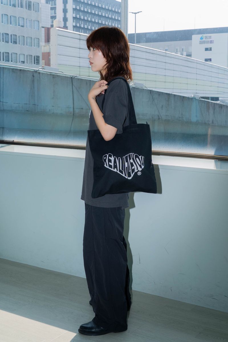 Wavy Logo Tote Bag