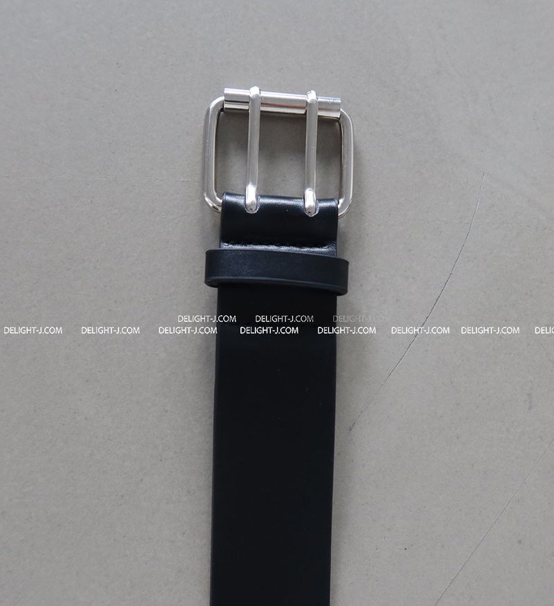Two Buckle Punching Leather Belt