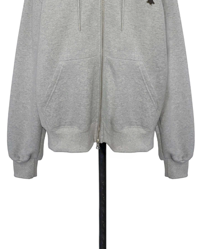 connect patch napping mens hoodie zip