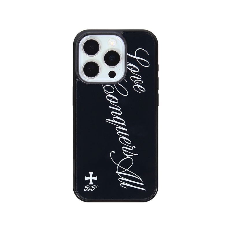 Love All glass case (black)