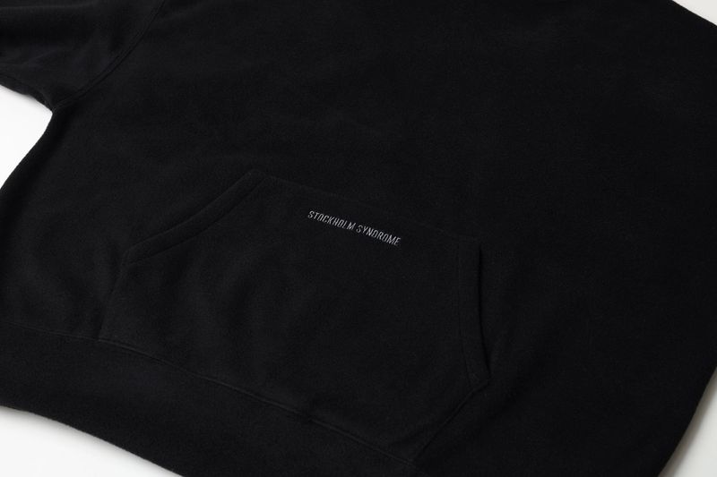 フリースフーディー - BLACK