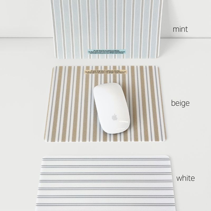 oab stripe mousepad set / 3 pieces
