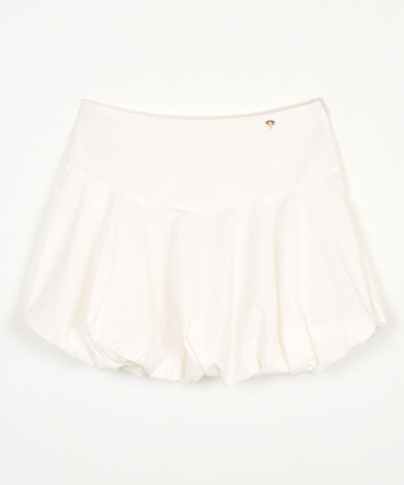 MADPINK（マッドピンク）の「BALLOON MINI SKIRT WHITE（Skirts）」