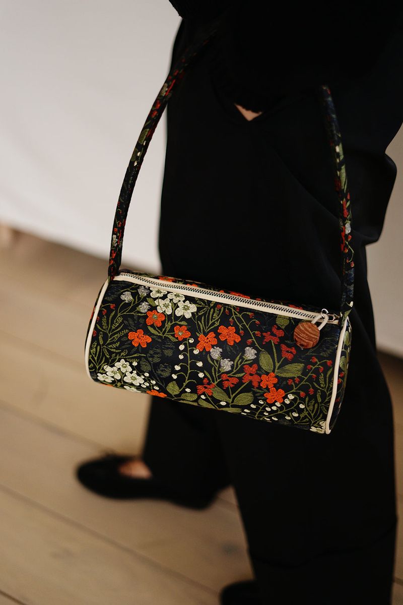 canny bag_black garden