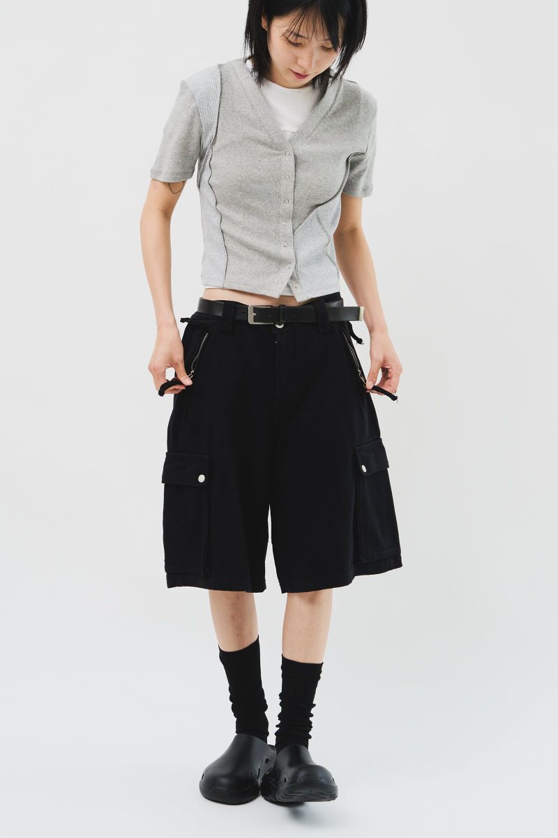 Tyla Cargo Bermuda Shorts (3color)