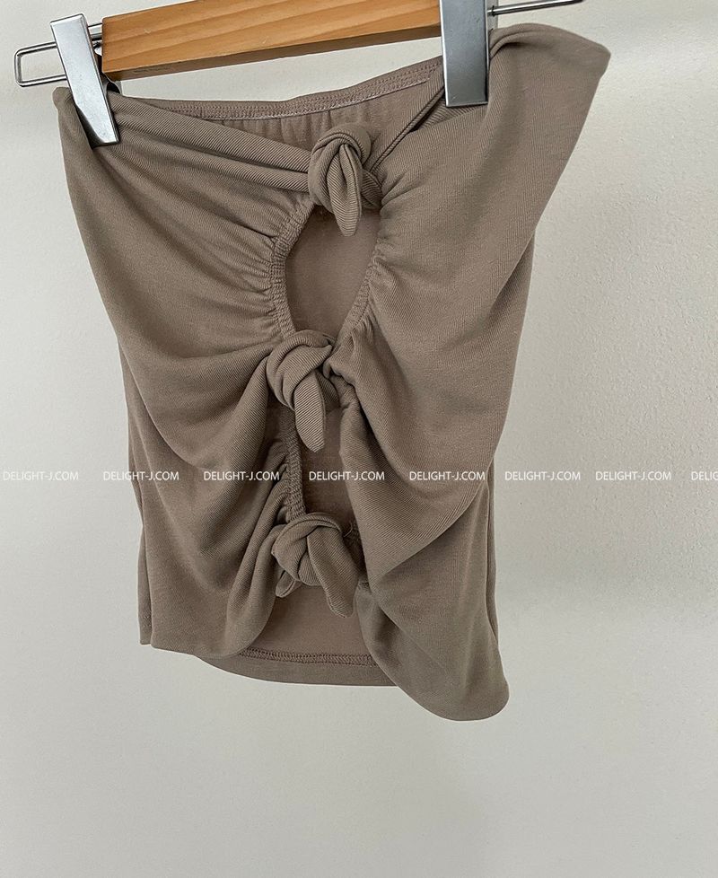 Ribbon Under-Boop Tube Top