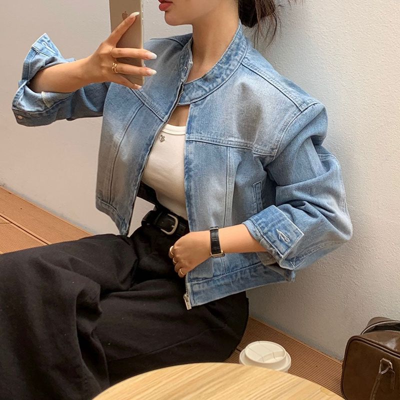 [BELLIDE MADE] BAND COLOR DENIM JACKET