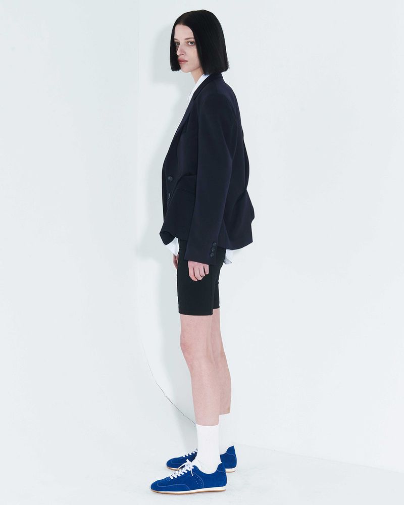 DOZI - Pinched Tailored Jacket _ Dark Navy