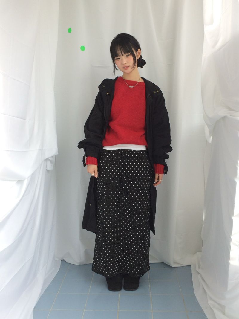mode dot flow skirt