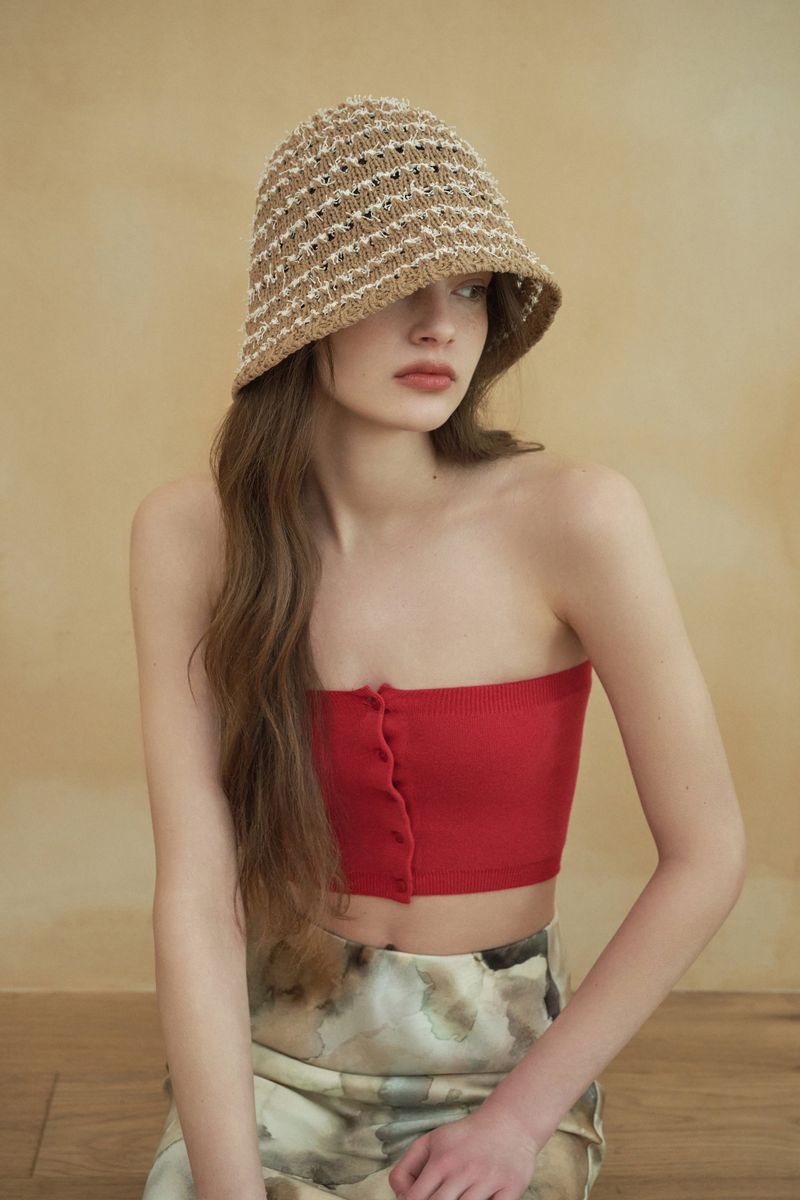 DARBY bucket hat_beige