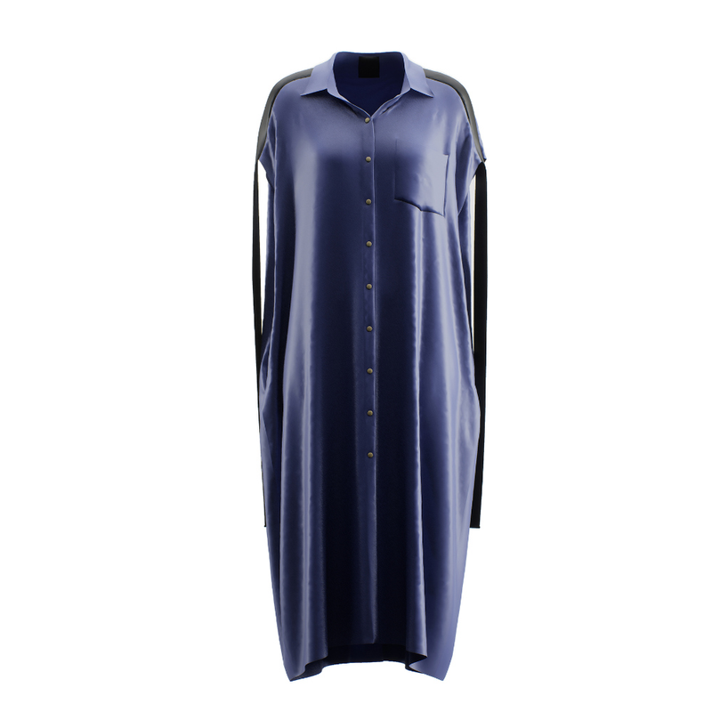 WAR DOG（ワードッグ）の「Ribbon Shirt Dress（Dresses）」