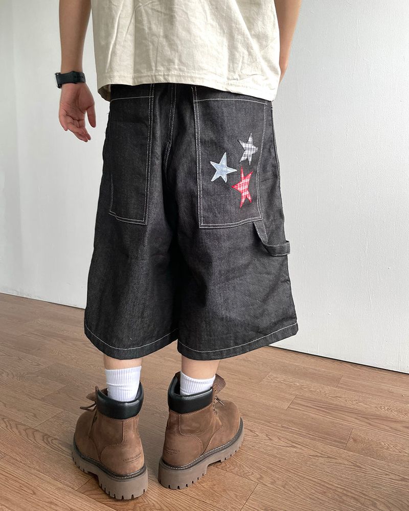 IDF（アイディーエフ）の「シリワッペンハーフデニムパンツ（パンツ）」