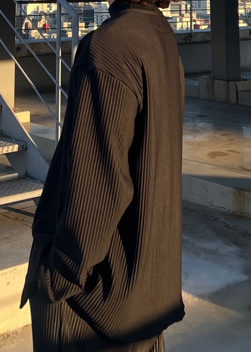 [VIR] obi pleats cardigans