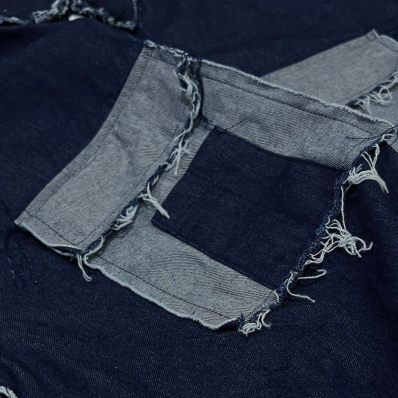 grunge denim shirt_blue