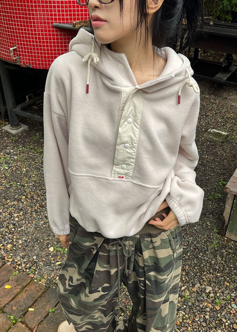 FLEECE HOOD ANORAK