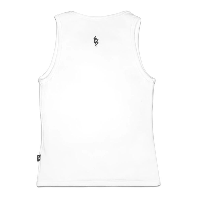 TZ SIGIL HEAVY RIB TANK - MEN WHITE