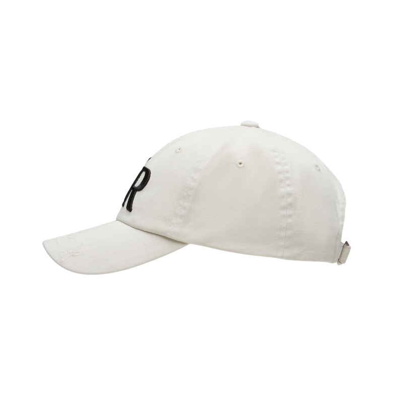 EEERRR visor stitch point Ball cap (Ivory)