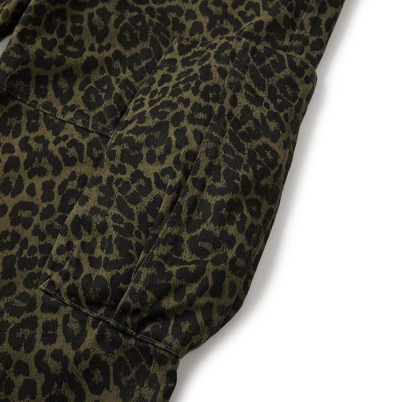 Lumping cargo pants / Leopard khaki