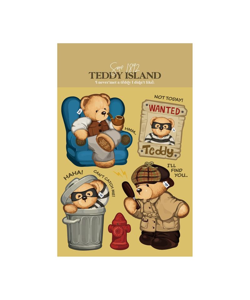 DETECTIVE Removable Sticket [2EA]
