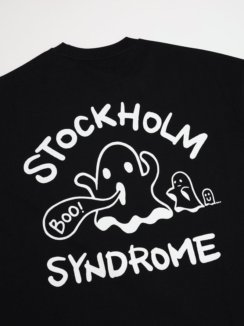 ゴーストTシャツ - ブラック