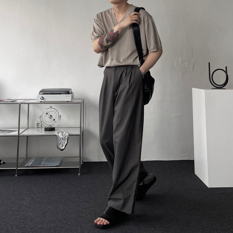 OWN Hello linen two-tuck pants (5 colors)