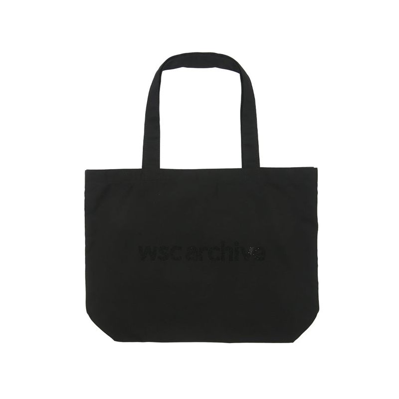Wsc archive（ダブリューエスシーアーカイブ）の「Label shopper bag 001（Bags）」